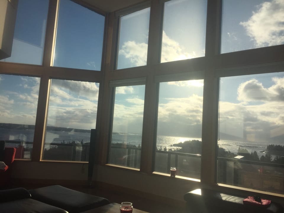 view from living room