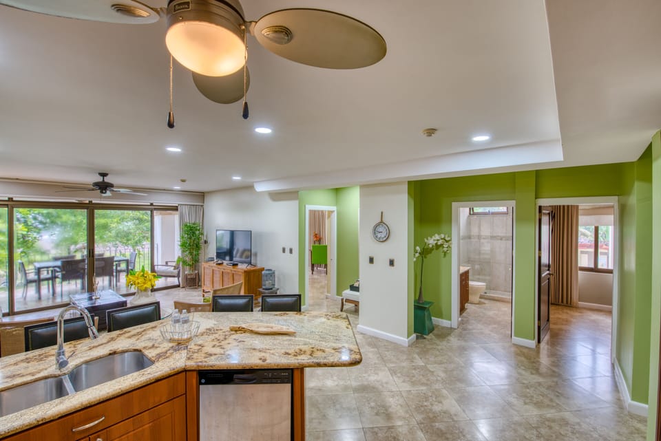 View of Condo from Kitchen