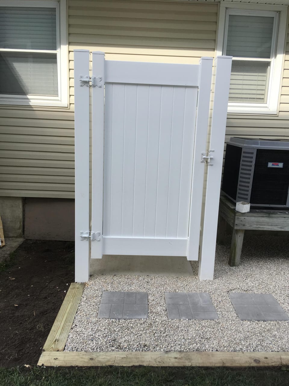 Outdoor shower 