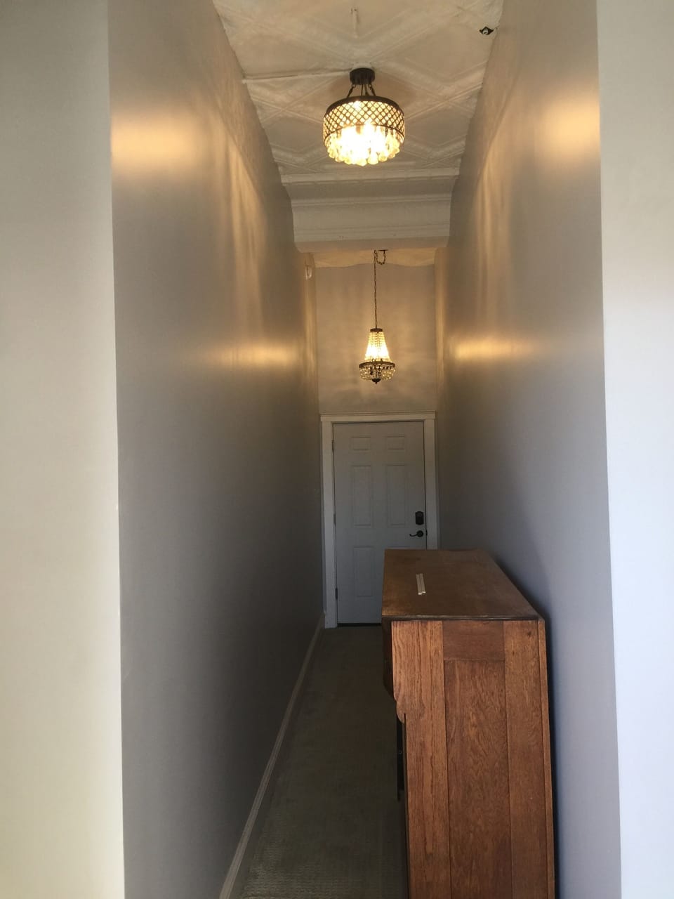 Hall way to boutique and salon!