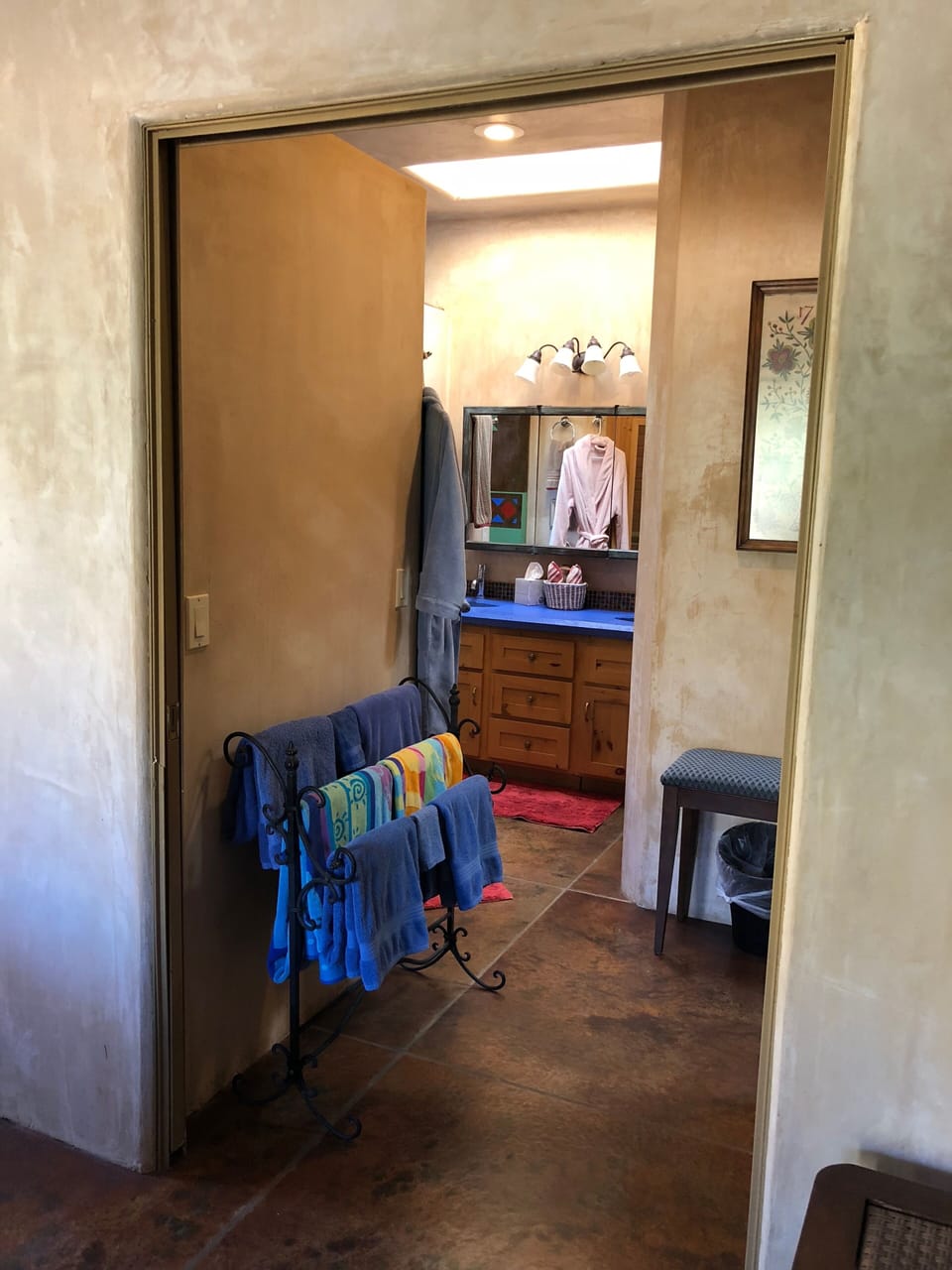 Master bath entrance