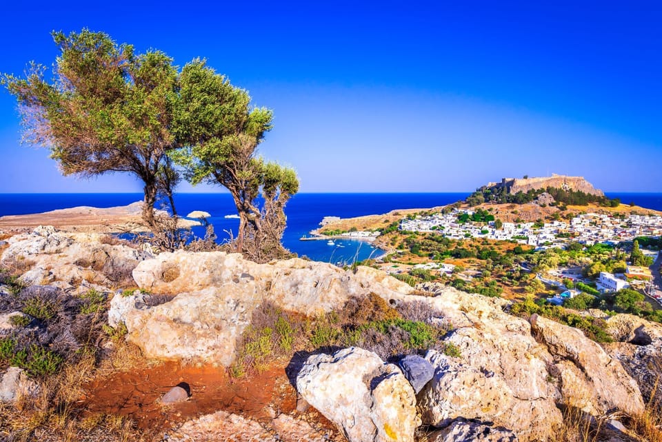 Lindos Village - stunning picturesque village of Lindos