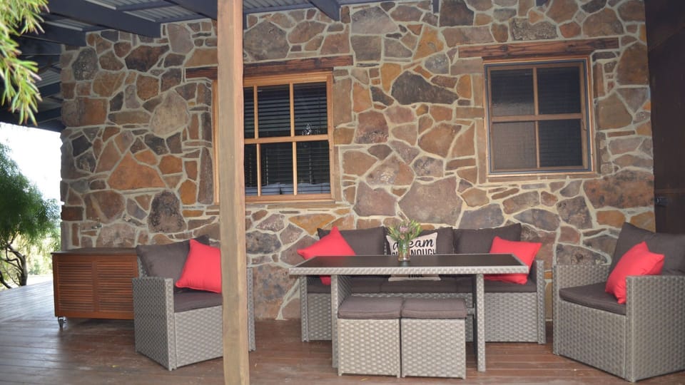 Outdoor sitting area