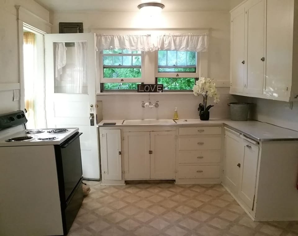 Self-Cleaning Oven, Microwave Plus Dishwasher. Fully Equipped kitchen includes Cookware & Bakeware + Dishes and Silverware. Microwave, wide mouth toaster and coffee machine just brought in for your convenience as well.
