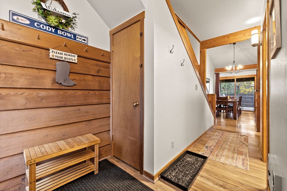 Entry Hall into Living Area