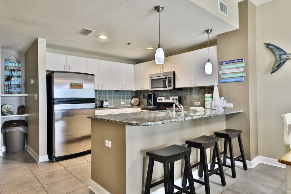 Breakfast bar.