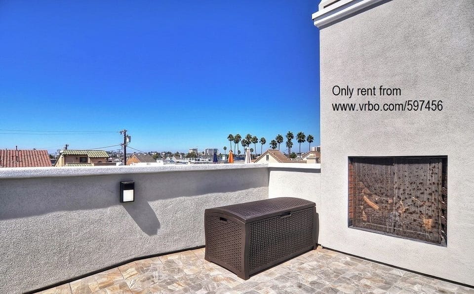 Relax with a warm outdoor fireplace while enjoying the incredible views.