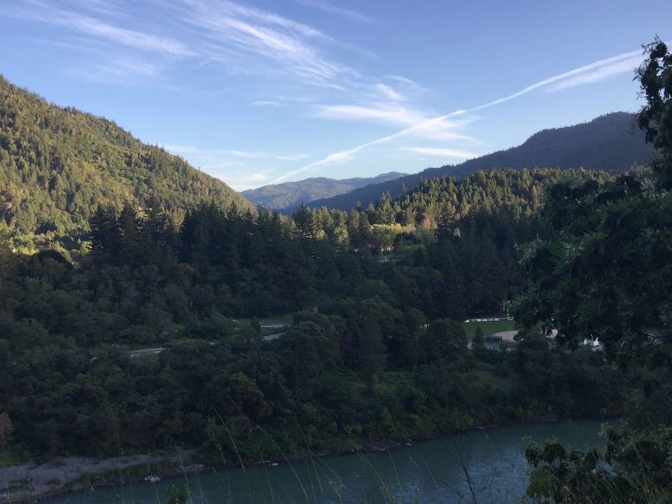The Beautiful Mountains and one of the Six Rivers of Northern California!