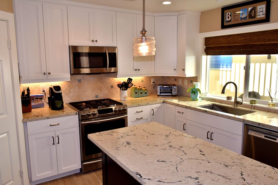Very well-equipped kitchen