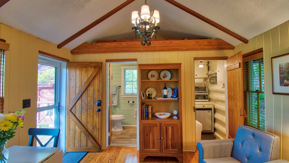 Rustic yet bright and refurbished