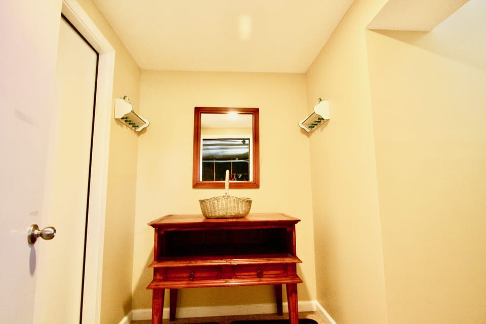 Entry Foyer from Garage at Le Beach House Montreuil