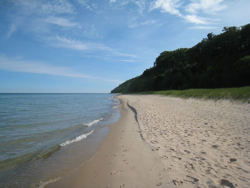 Walk to Lake Michigan. Perfect sugar sand beaches for swimming and long walks
