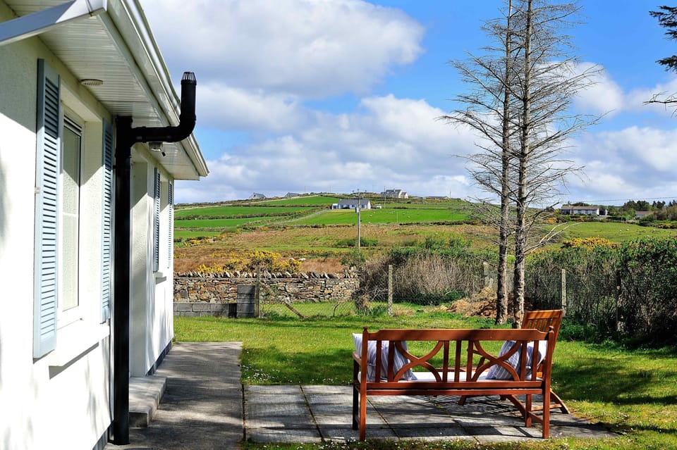 View at the rear of the cottage
