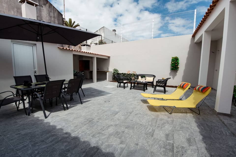 Interior Patio with barbecue