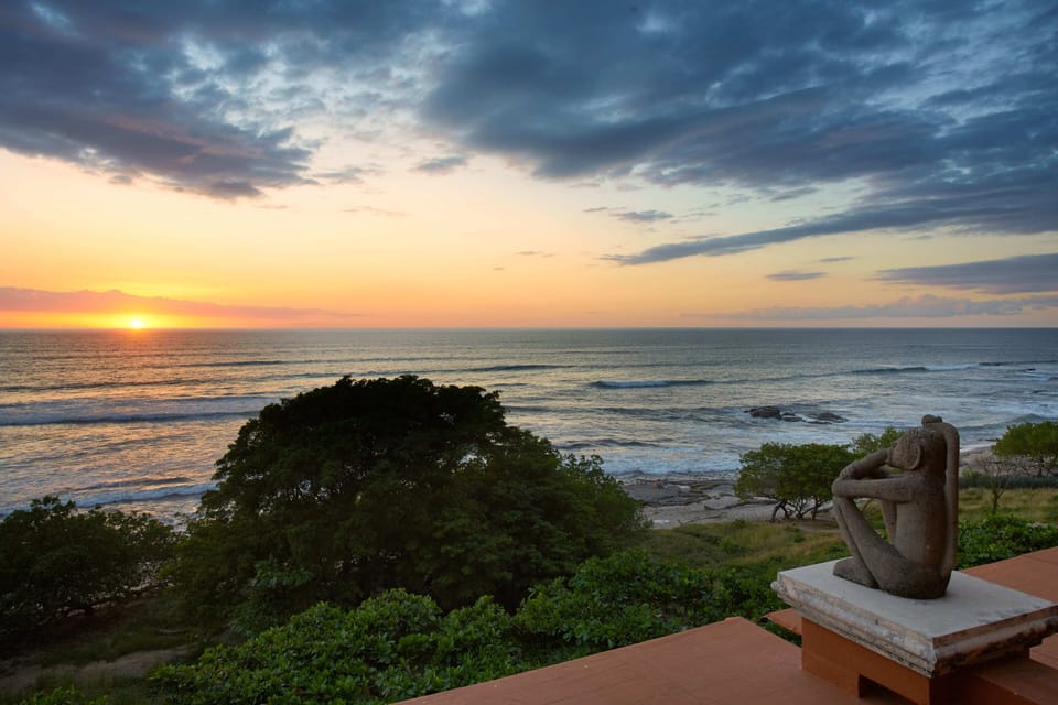 MASTER BEDROOM TERRACE AT SUNSET