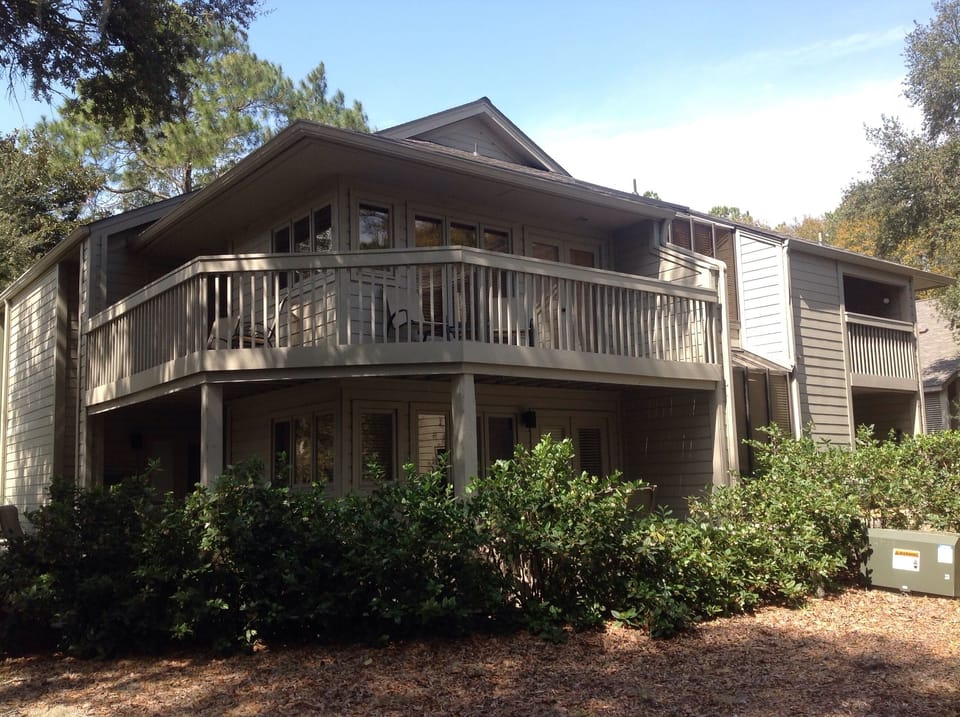 Upper level Villa with wrap around deck