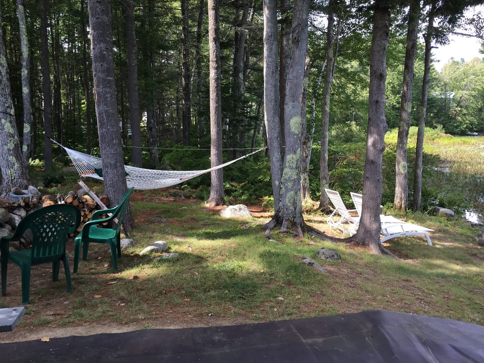Relax in the hammock 