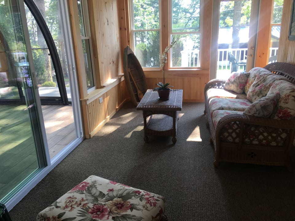 Sunroom view 