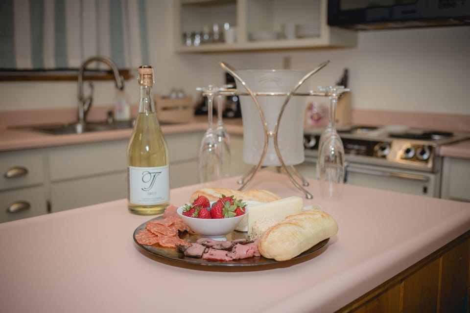 Optional Add On Welcome Package to start your stay off in style! Ask us?