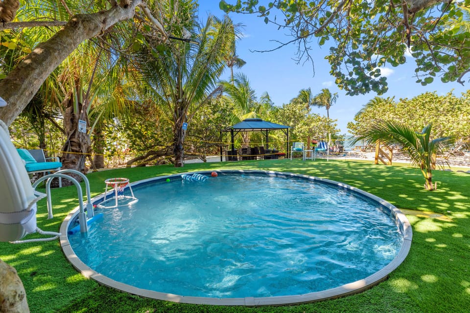 New in 2023:  Riverside "Shangri La-style" heated swimming pool