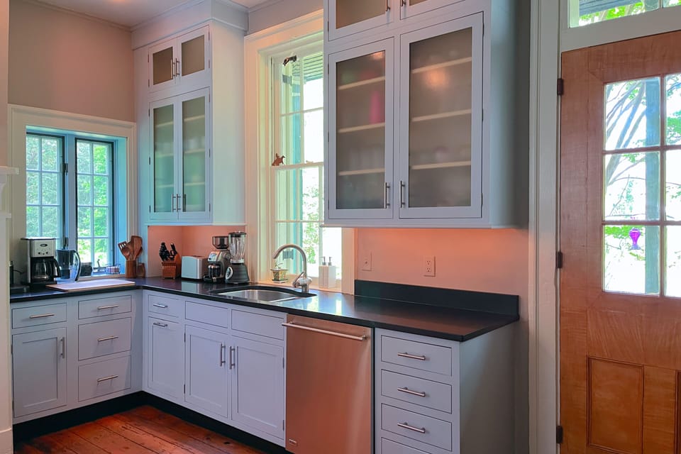 Stainless Steel and Granite Gourmet Kitchen
