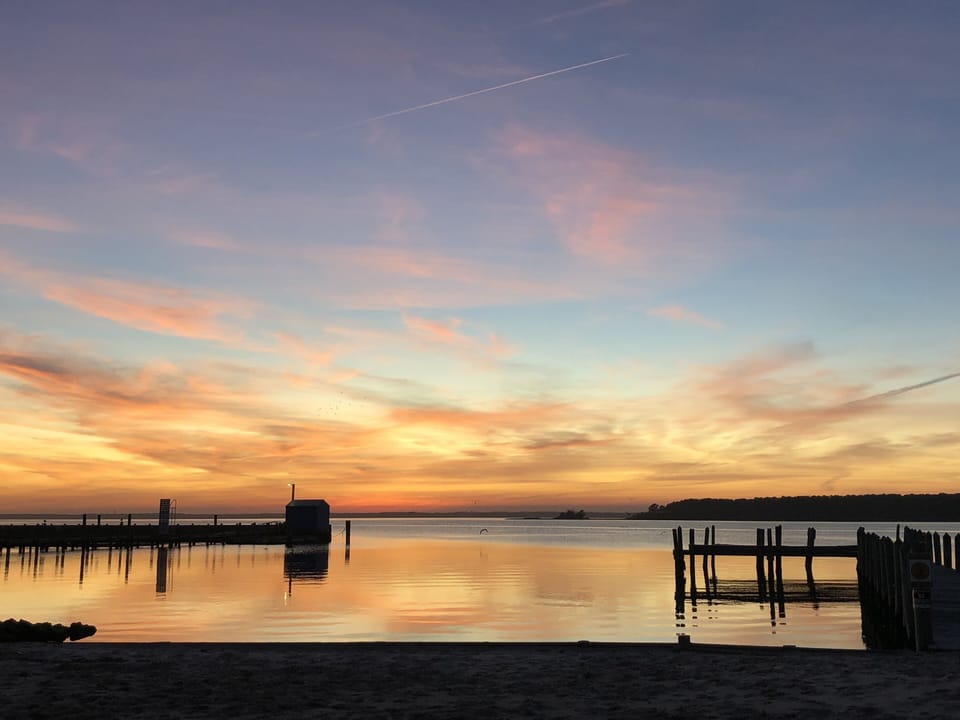 Off season sunset 👌