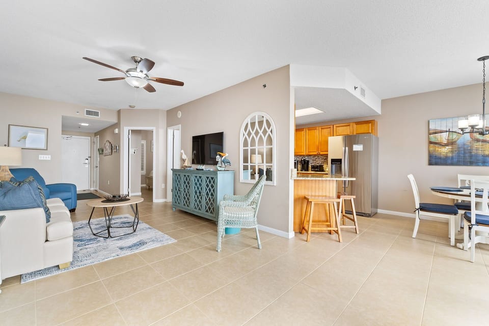 Living Room and Kitchen