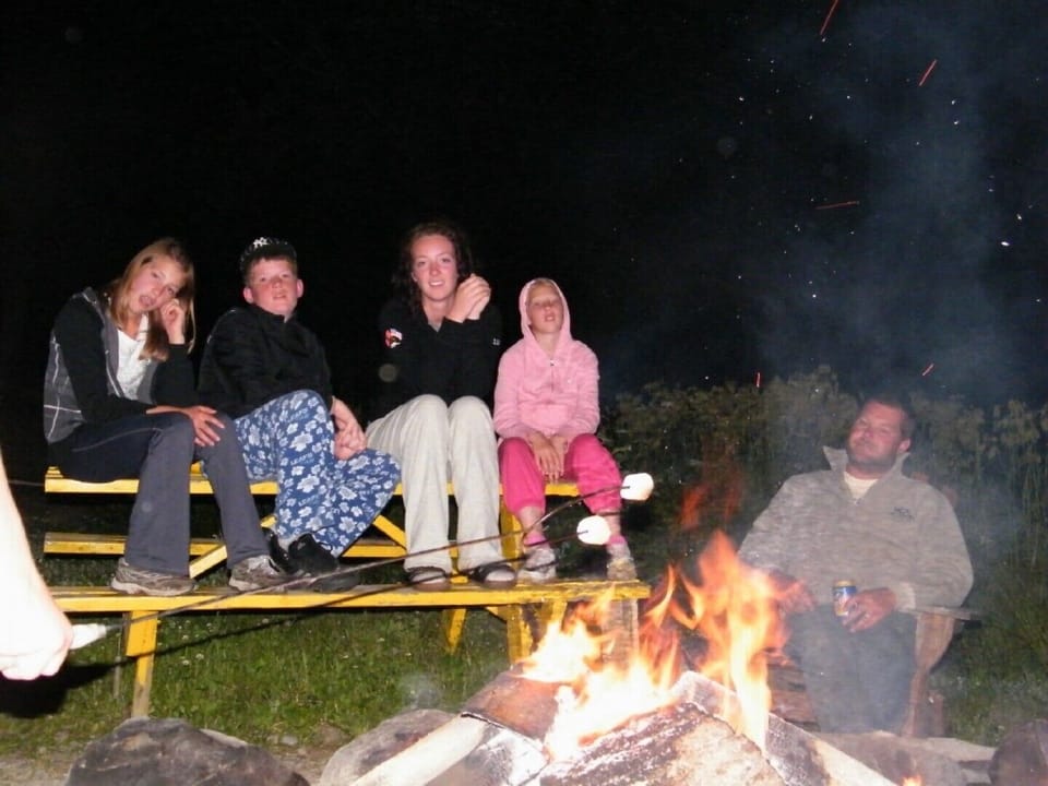 Fire pit area