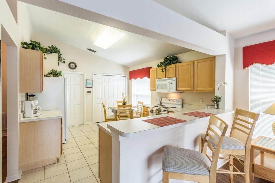 Kitchen and lunch counter