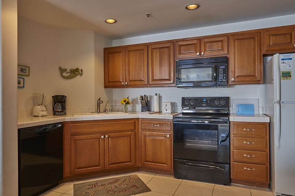 Our kitchen features all the conveniences of home.