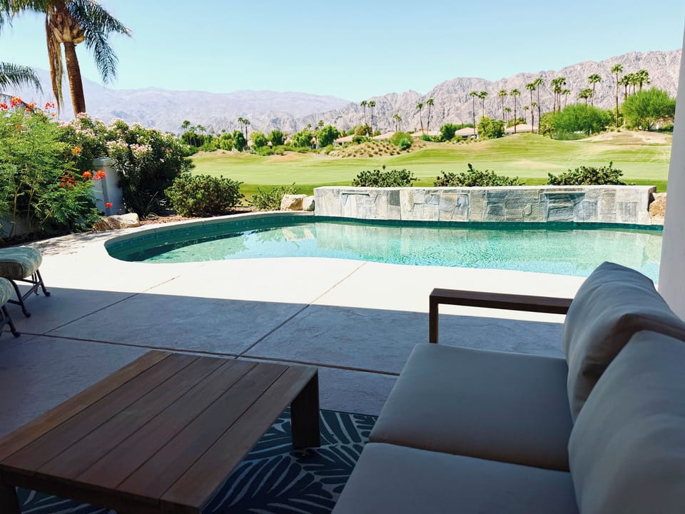 Breathtaking views from your private pool & spa in PGA West: 3 BD/STR #065869 House in La Quinta