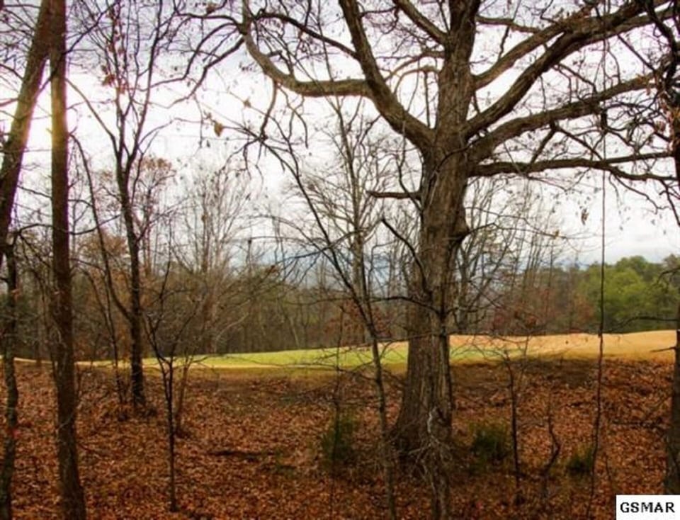 Partial view from balcony of 12th hole at Gatlinburg Golf Course