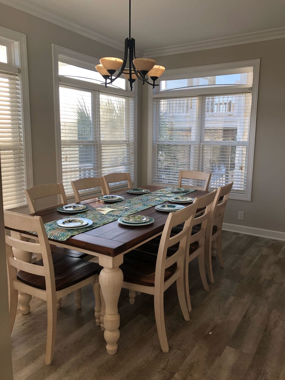 Dining table.