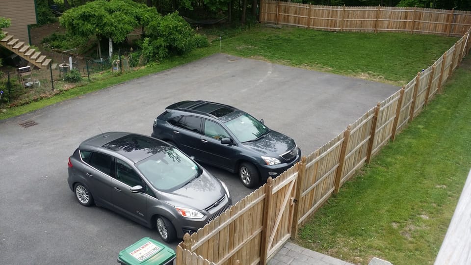Private parking lot