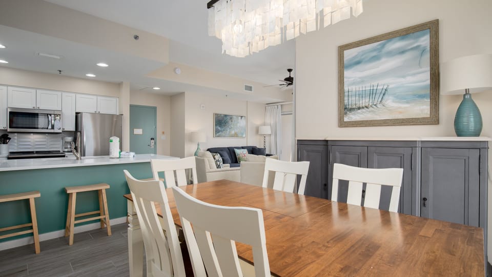 Kitchen and Dining Area