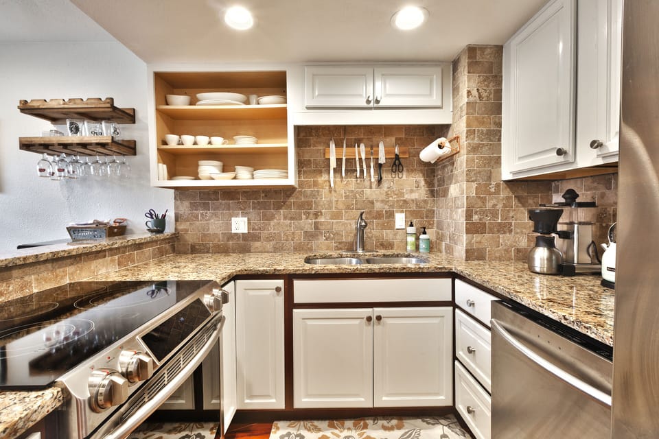 Well stocked kitchen