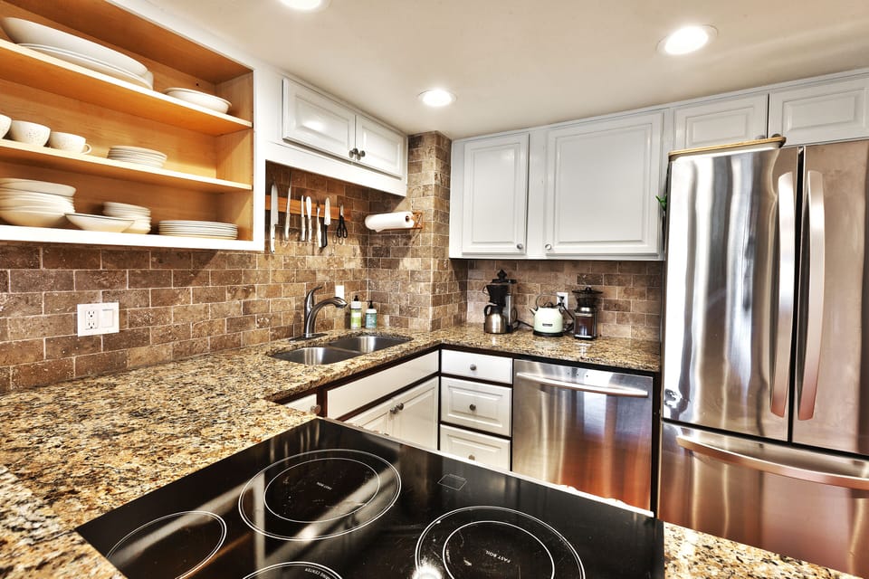 New stainless appliances