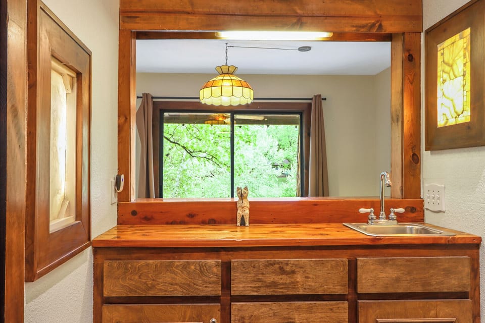 Create your favorite beverage at the wet bar