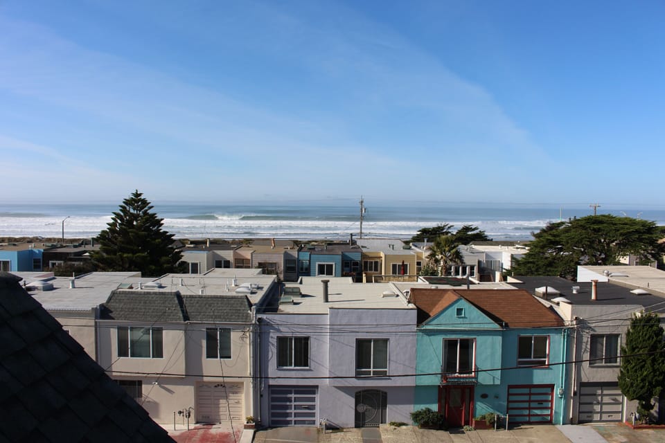 Just one block to the beach
