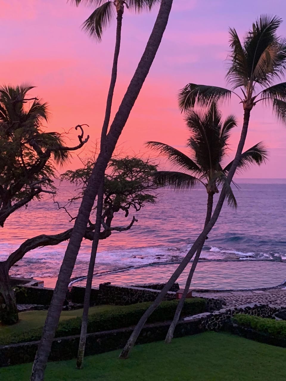 Our recent guest took this at sunrise. She used her iPhone with NO filter!  😯 