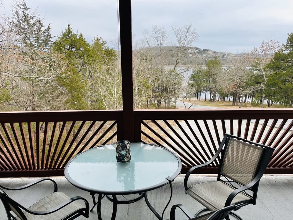 Boat docks just a few feet away from this beautiful condo on Table Rock Lake