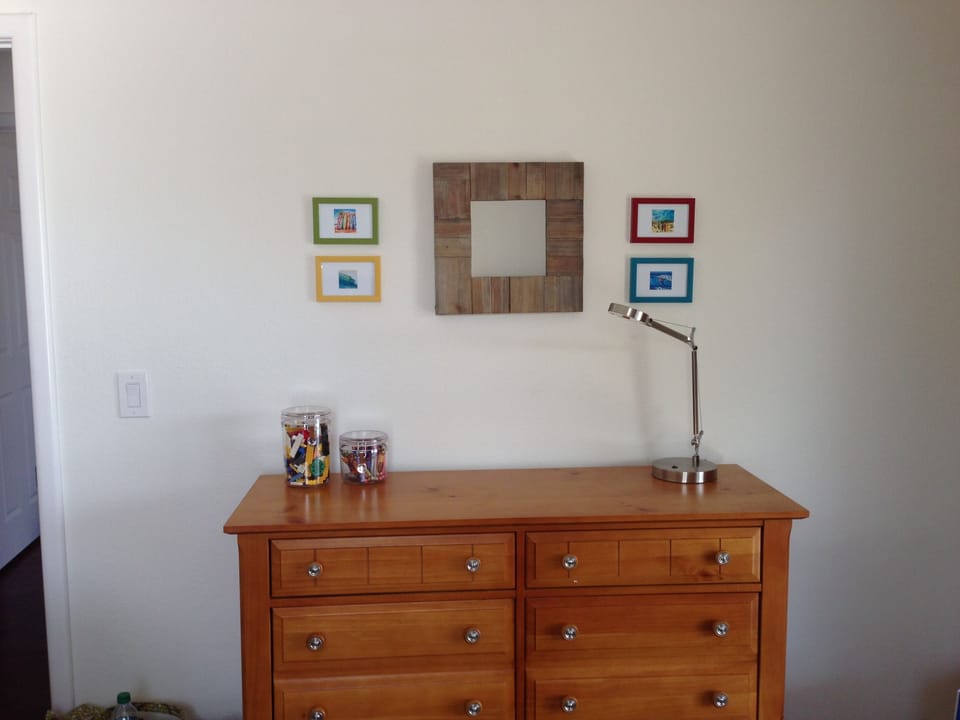 Bedroom with two twin beds