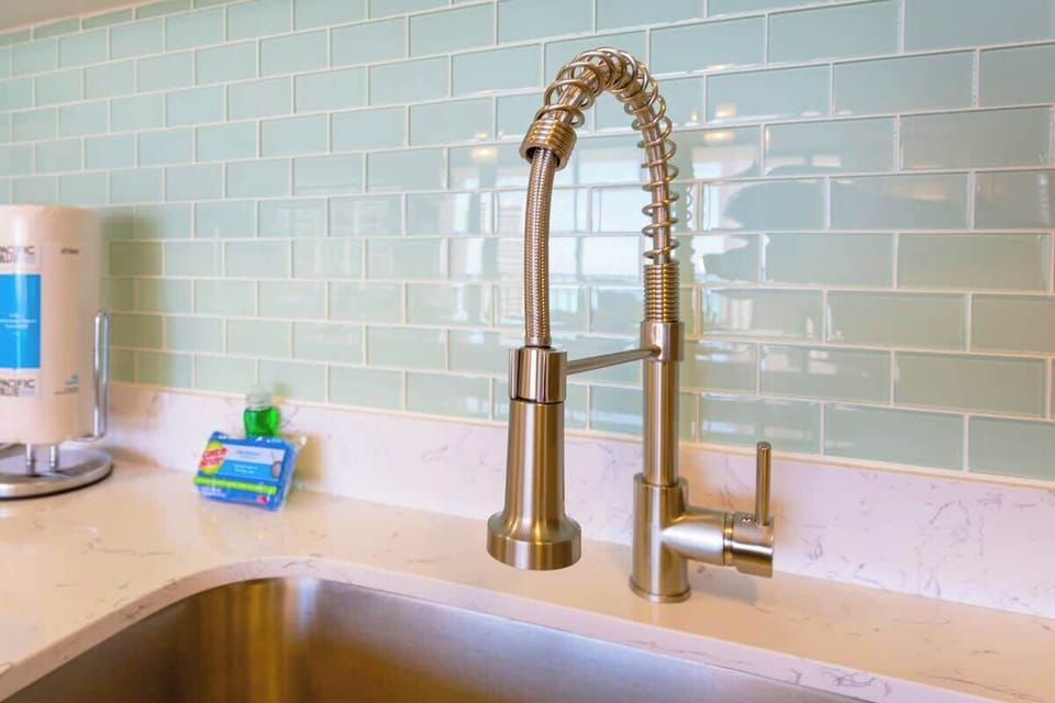 Modern kitchen sink