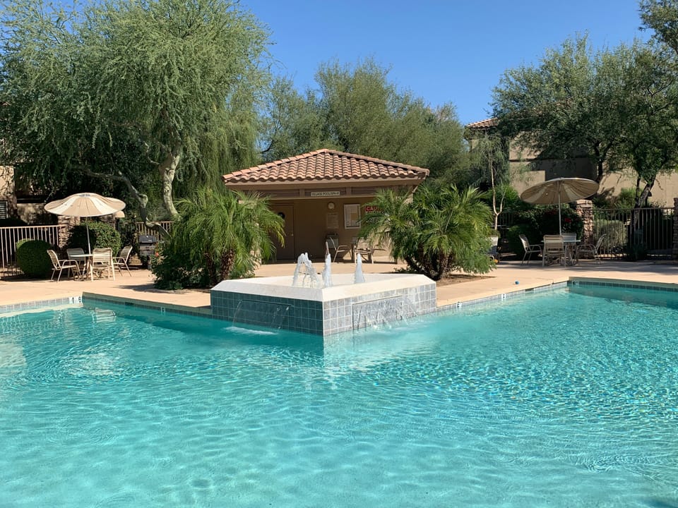 Three different water features pools!