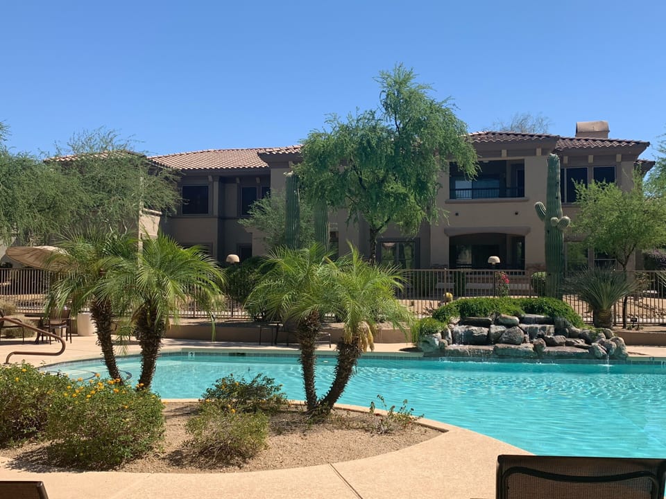 Poolside therapy! 