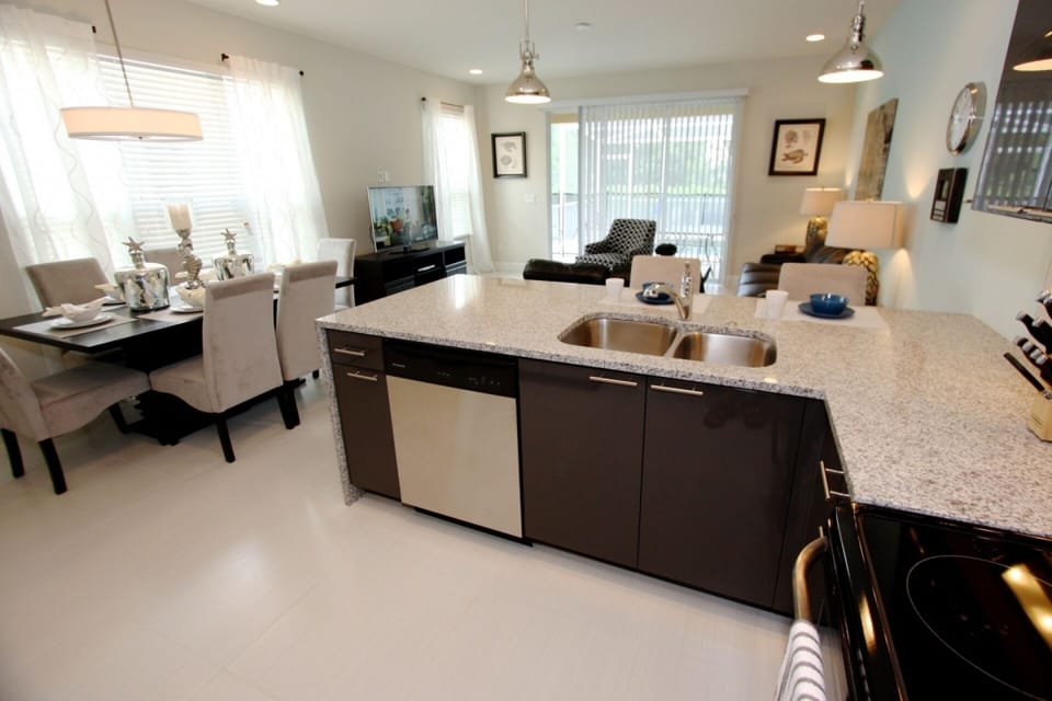 Open Floor Plan Keeps Everyone 'Connected'!