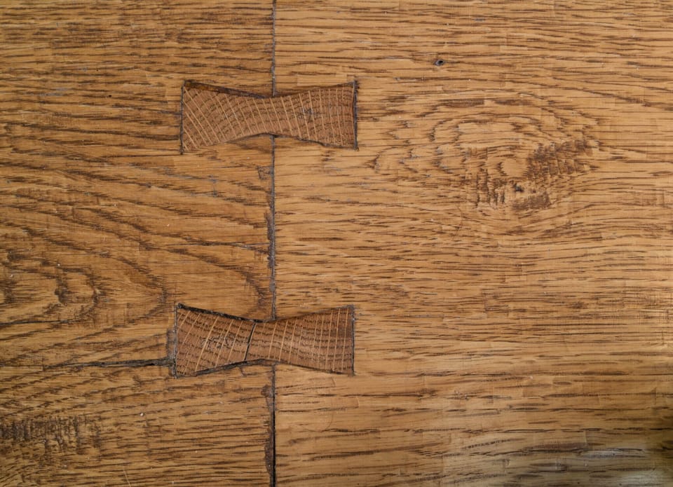 Floor joint detail. 