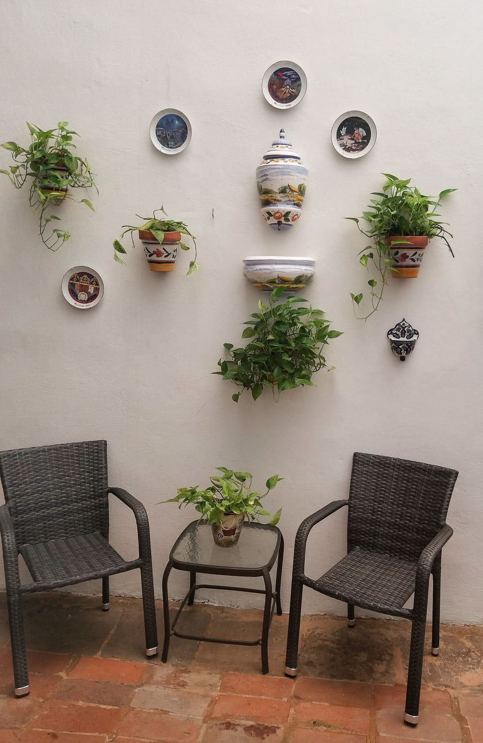 Patio detail