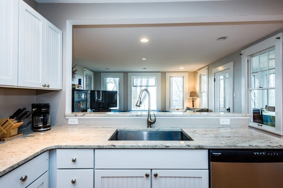 Fully stocked kitchen