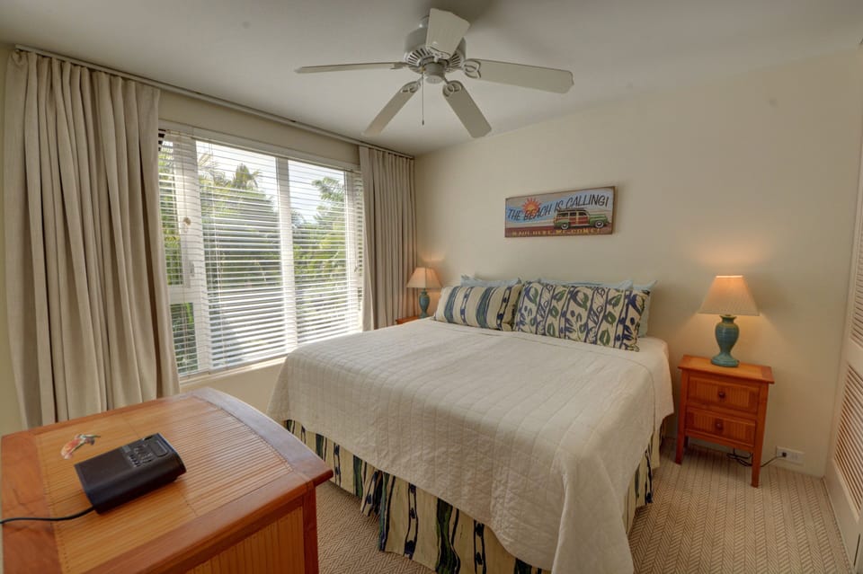 The second bedroom can also be configured with one king bed 